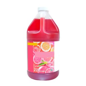 strawberry flavoured slushie refill mix